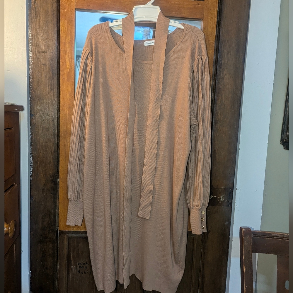 Chic Brown Rayon Blend Garment